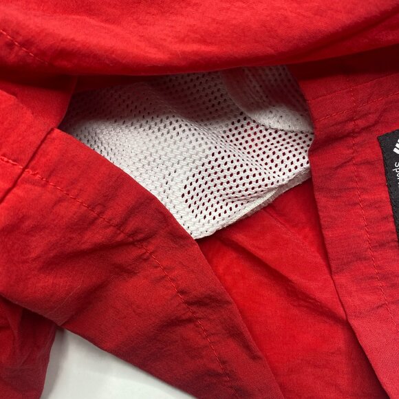 Columbia, Old School, men's Small, red swim trunks with mesh liner and pockets. - Picture 6 of 7
